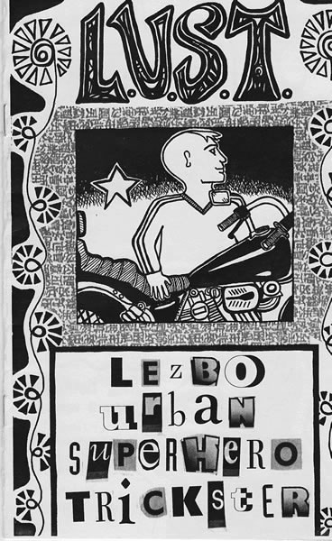 L.U.S.T. comic: cover